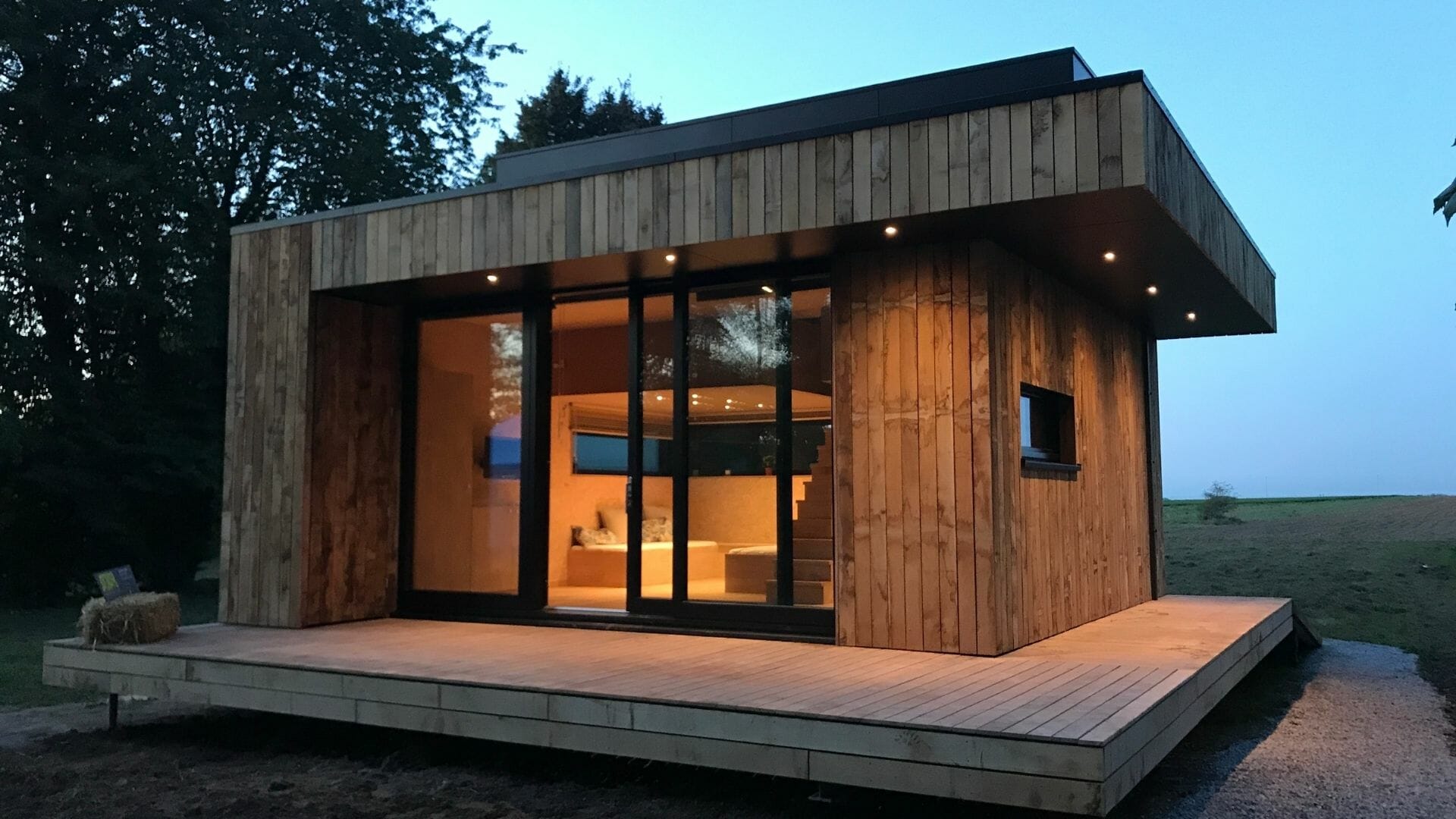 Fabrication locale et durable de logement modulaire - Belgique - Wald-Cube