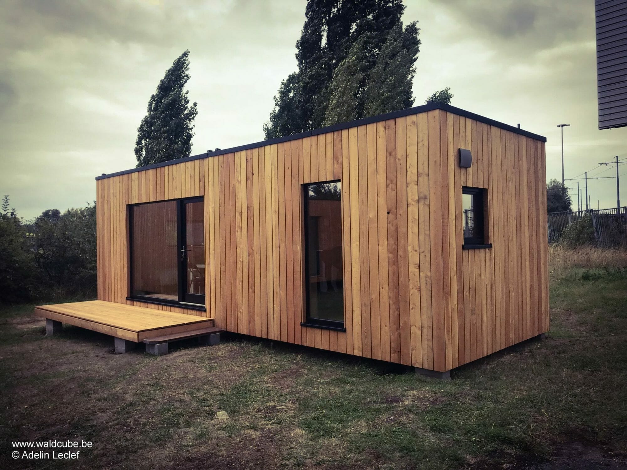 Habitat léger durable en bois - Wald-Cube - Bruxelles